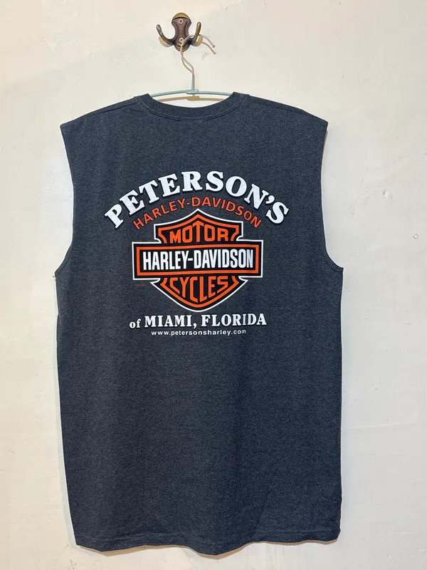 Musculosa algodon gris hd