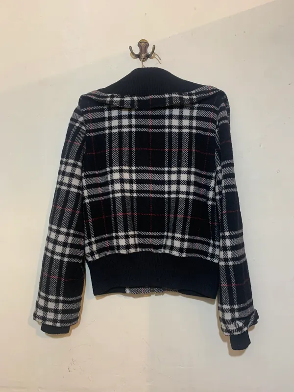 Campera paño byn