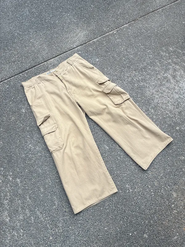 PANTALON CARGO BEIGE