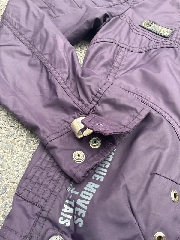 CHAQUETA PILOTO VIOLETA