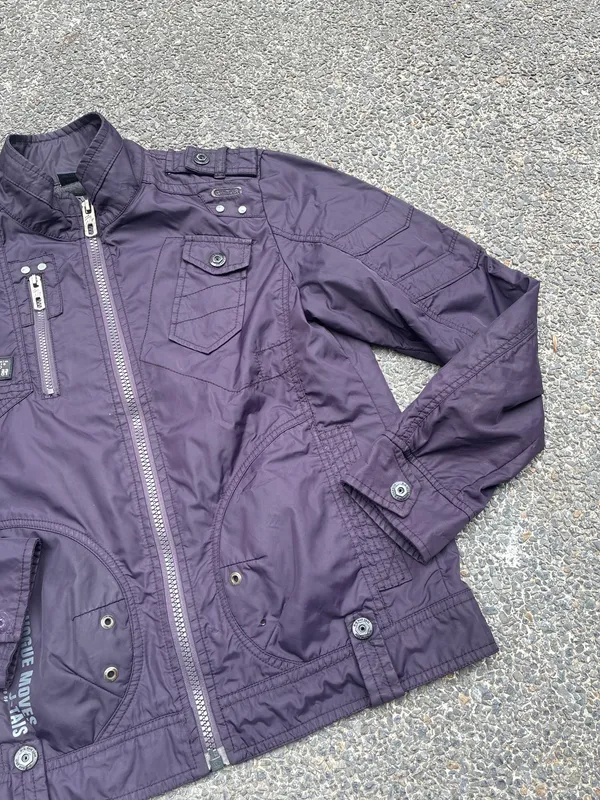 CHAQUETA PILOTO VIOLETA