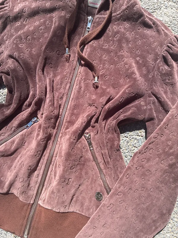 VELOUR ZIP-UP