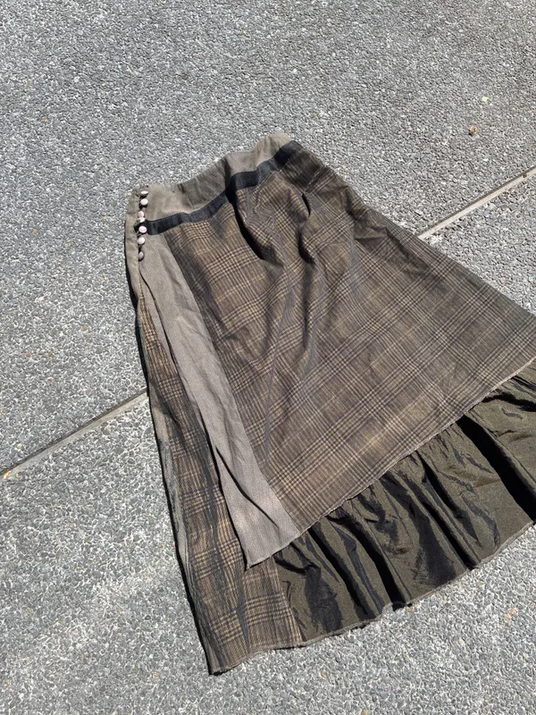 POLLERA MIDI PATCHWORK