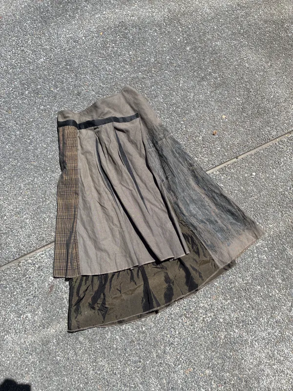 POLLERA MIDI PATCHWORK