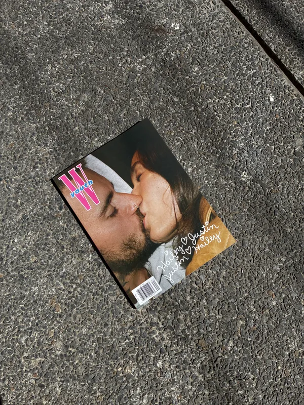 W magazine — justin & hailey bieber | young issue