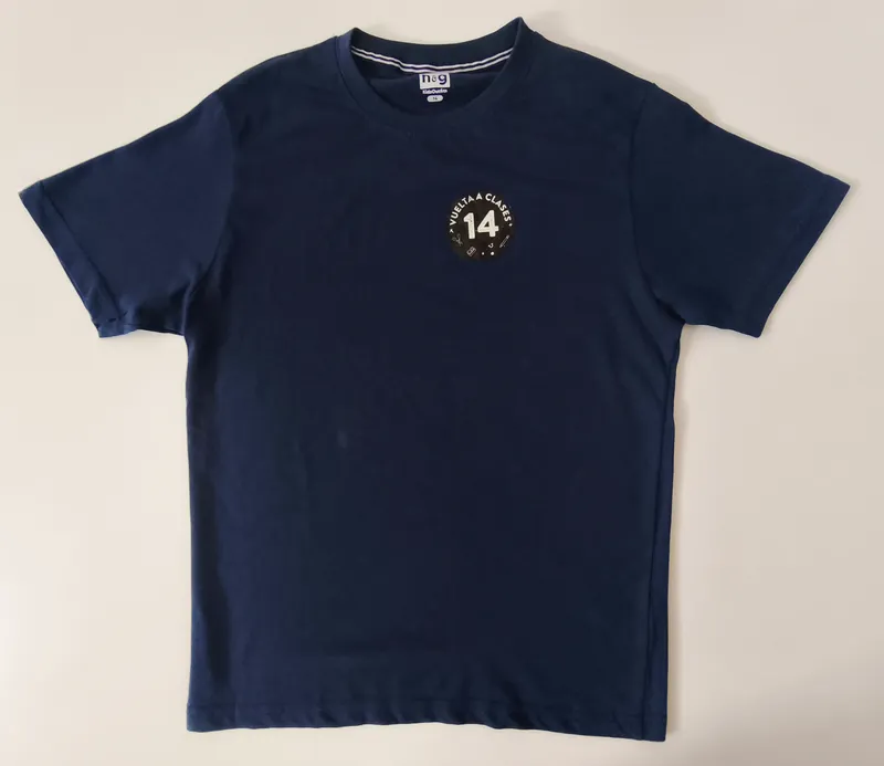 Remera manga corta. h&g. talle: 14.