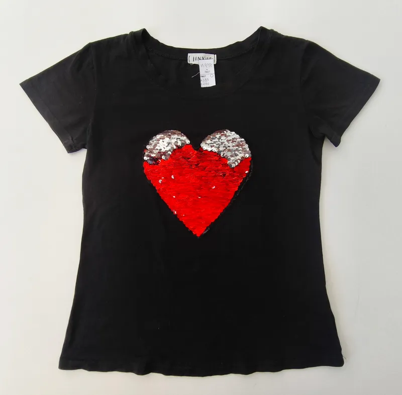 Remera manga corta. jinyue. talle: 12.