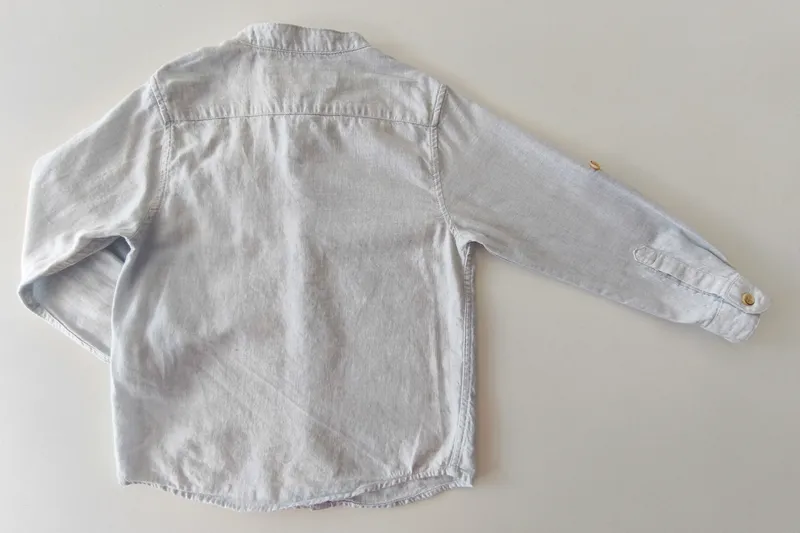 Camisa manga larga. zara. talle: 3 - 4.