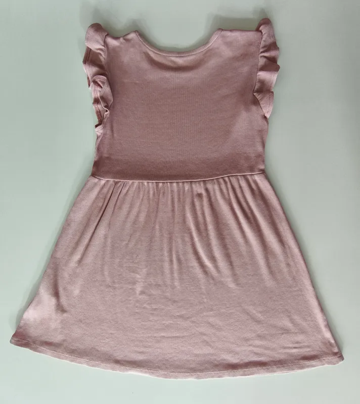 Vestido sin mangas. h&m. talle: 6 - 8.