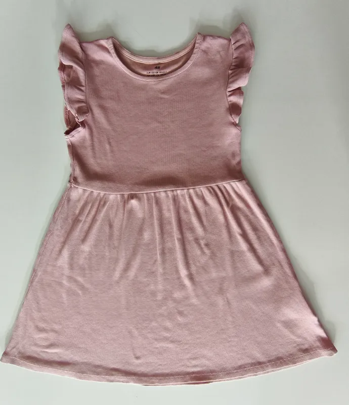 Vestido sin mangas. h&m. talle: 6 - 8.