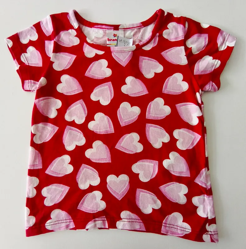 Remera manga corta. brandili. talle: 2.