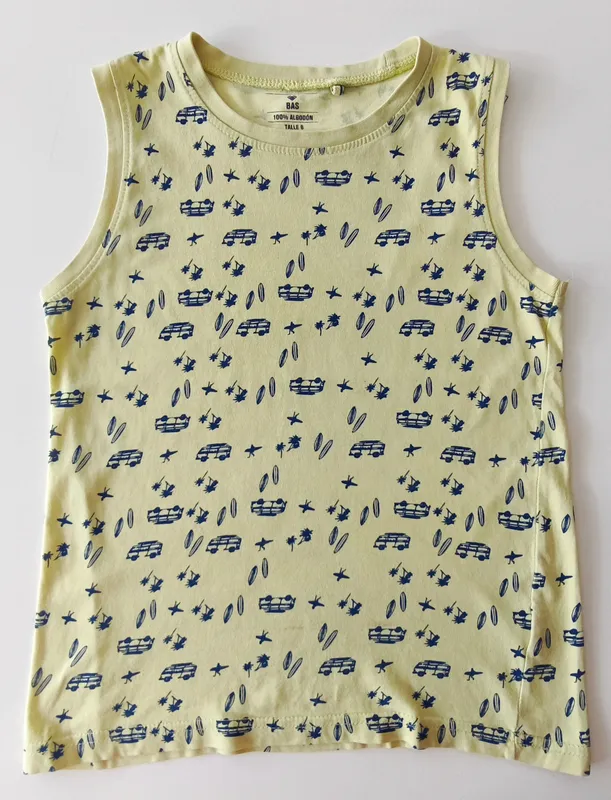 Musculosa. bas. talle: 8.