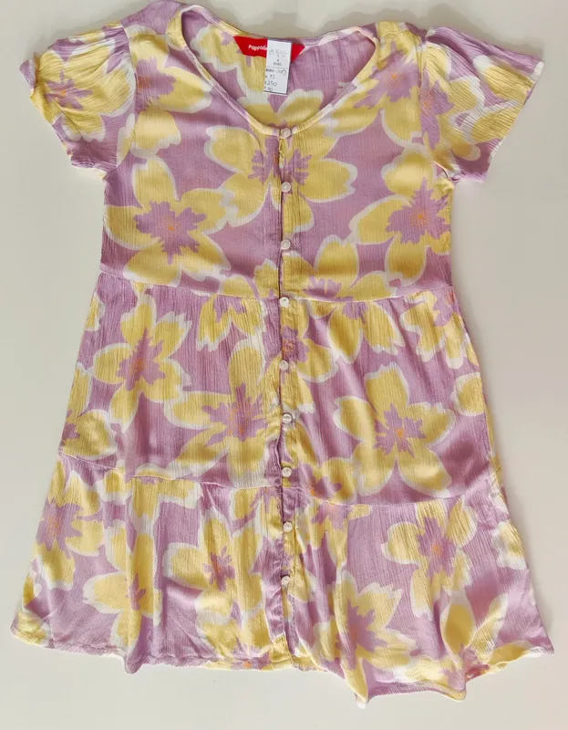 Vestido manga corta. pappolino. talle: 10.