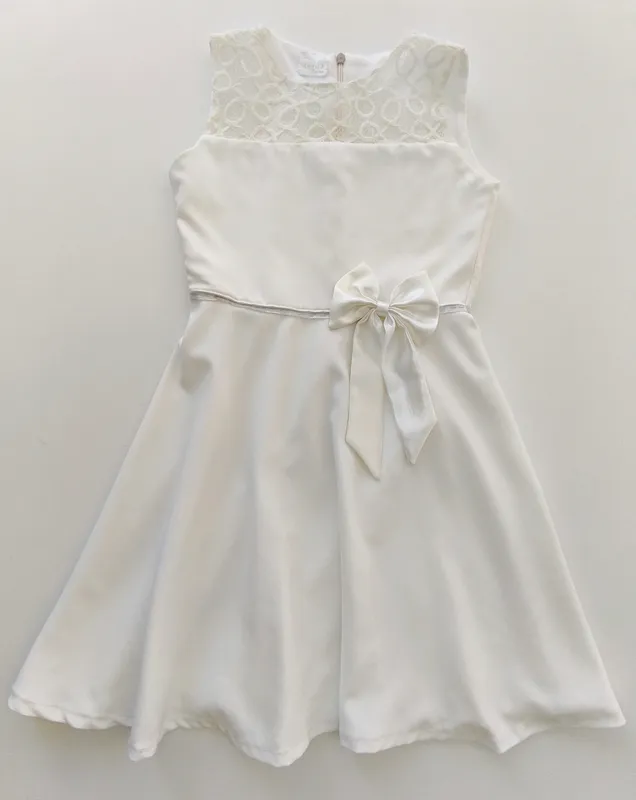 Vestido sin mangas. sepia ropas. talle: 8 - 10.