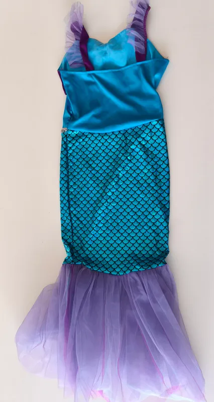 Disfraz de sirena. talle: 10.