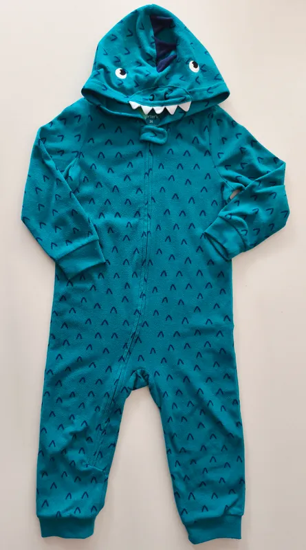 Pijama enterito con cierre. Carter's Talle: 3. 