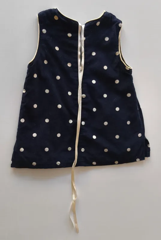 Vestido de pana. Little Akiabara. Talle: 9M. 