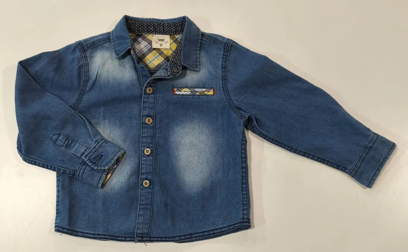 Camisa de jean chamanes