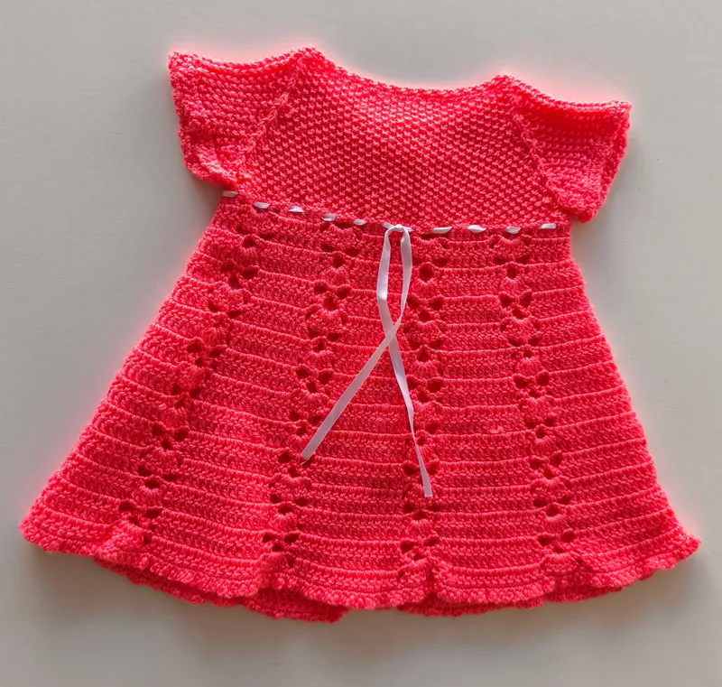Vestido tejido. Talle: 12M. 