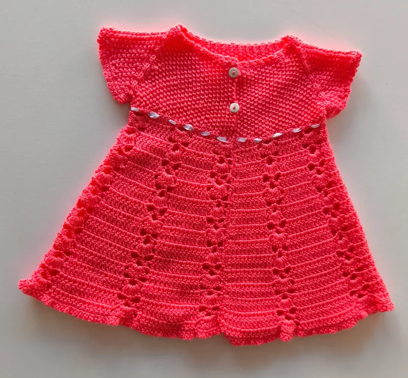 Vestido tejido. Talle: 12M. 