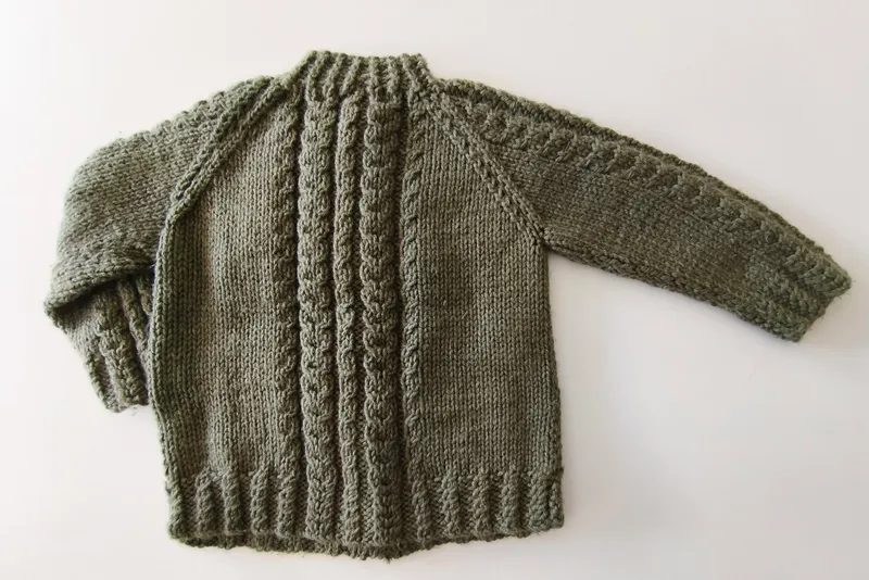 Saco de lana. Talle 8 - 9.