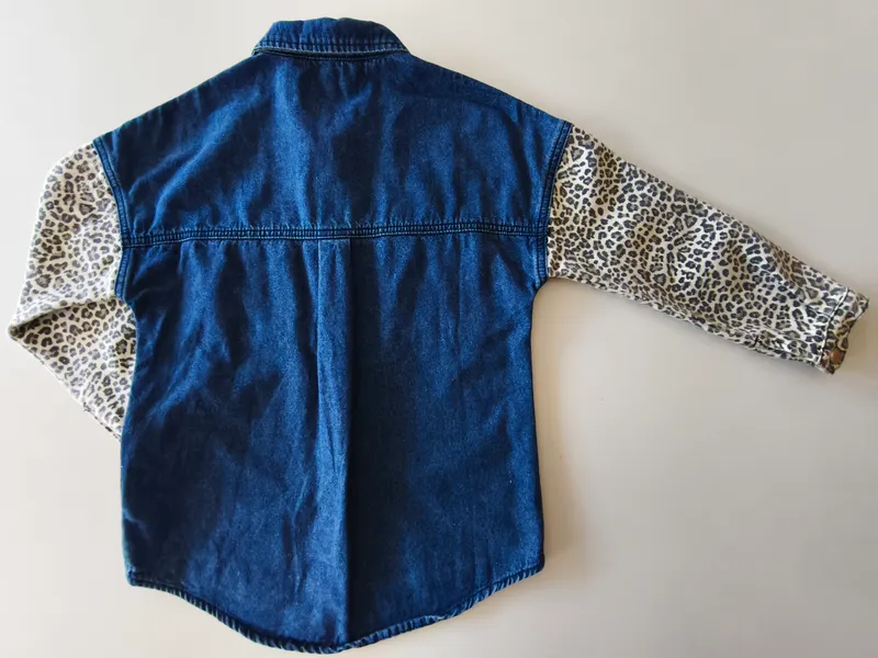 Campera de jean. pappolino. Talle 8 - 9.