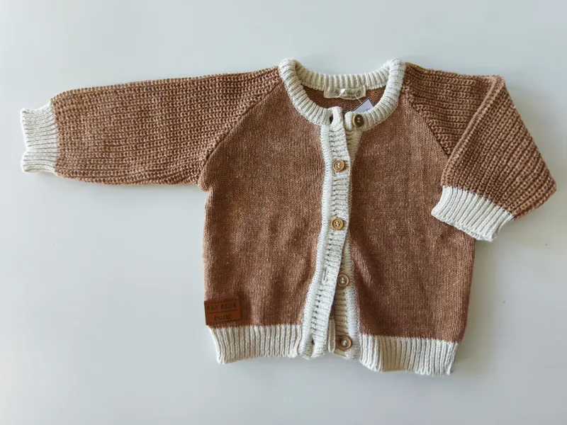 Saco. sky blue. Talle 3 - 6 meses.