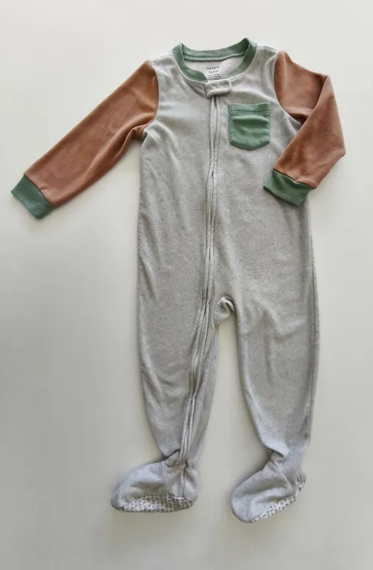 Pijama enterito. carter's. Talle 3. 