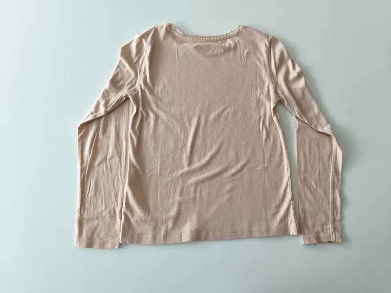 Remera manga larga. kiabi. talle 10.