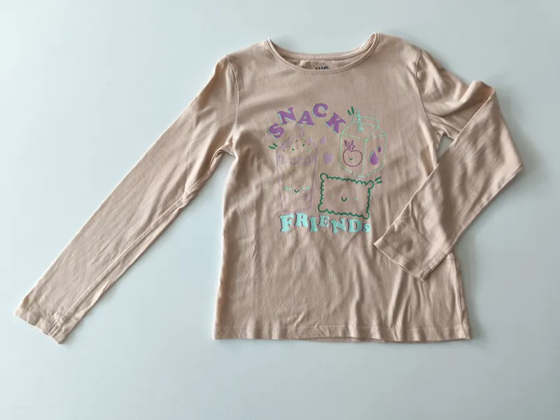 Remera manga larga. kiabi. talle 10.