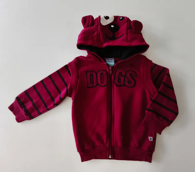 Campera deportiva. abrange. talle 2 - 3.