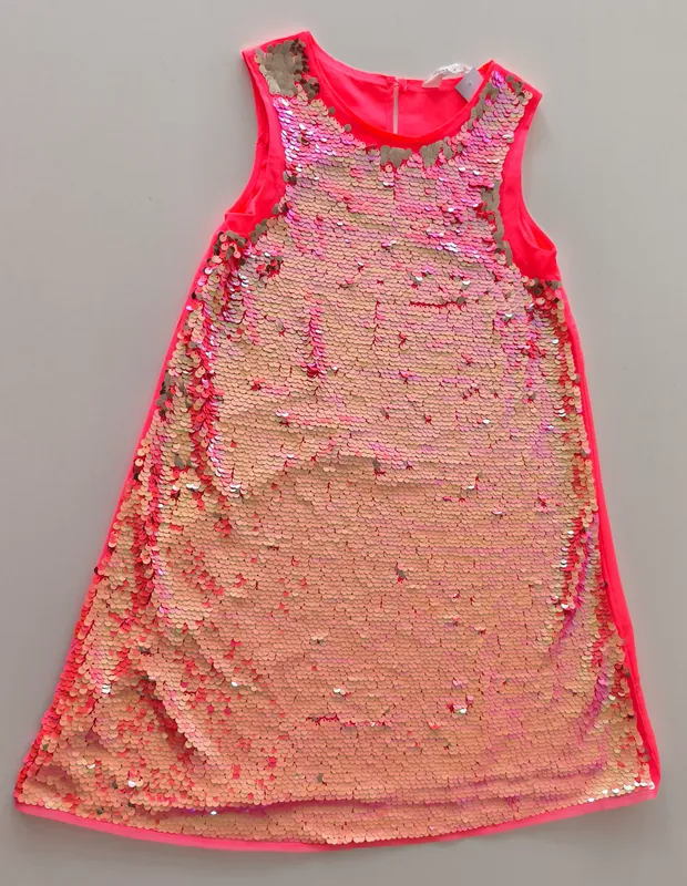 Vestido de fiesta. hym. talle: 8-9.