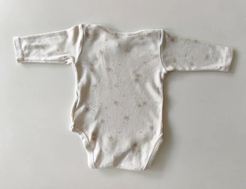 Body manga larga. zara. talle 3 - 6 meses.
