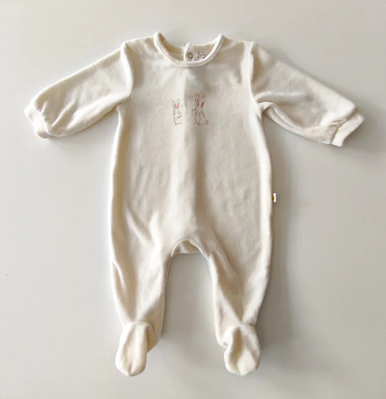 Pijama enterito. royal baby. talle 3 meses.