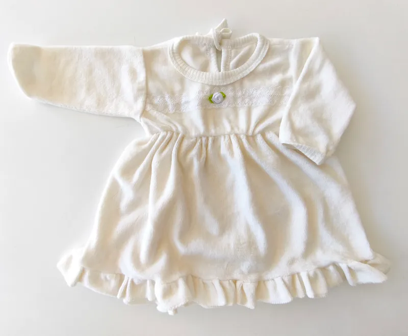 Conjunto de plush. talle 3 - 6 meses.
