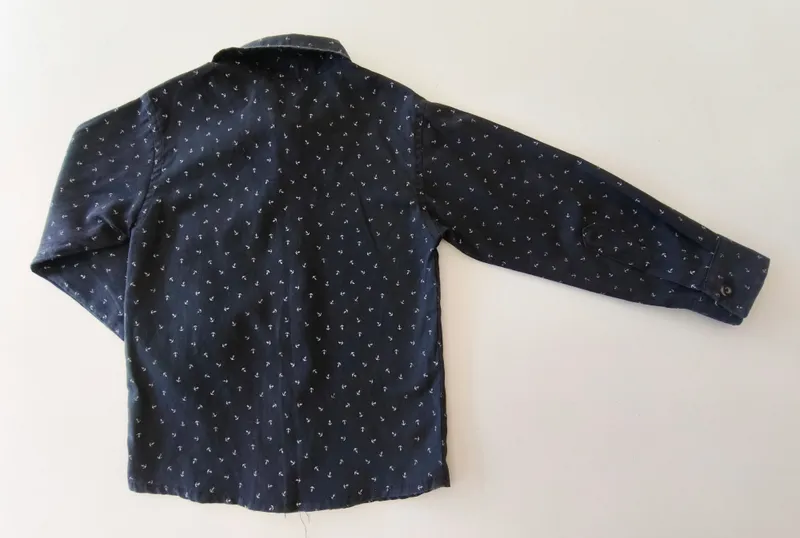 Camisa manga larga. silver. talle 4.