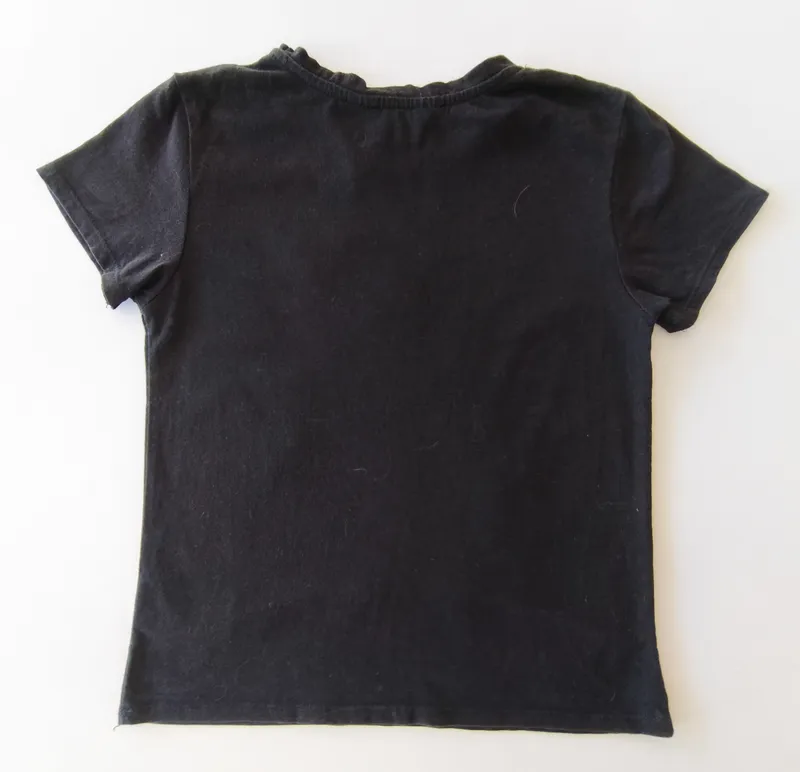 Remera manga corta. h&m. talle 6 - 8.