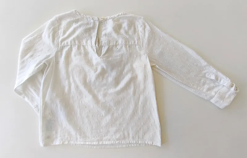 Blusa manga larga. tommy hilfiger. talle 3.