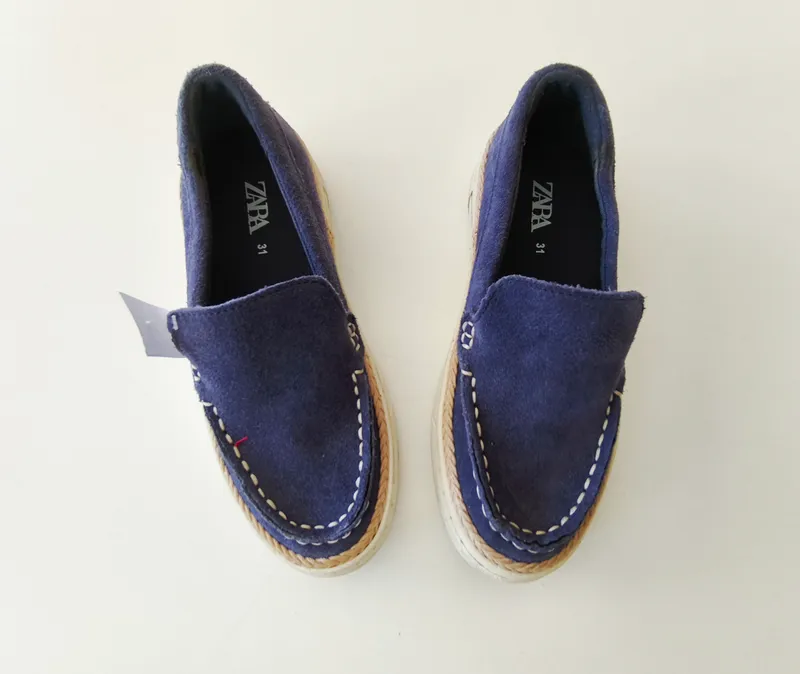 Mocasin. zara. talle 31 eur.