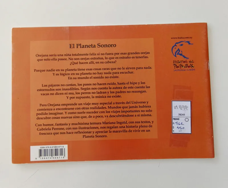 El planeta sonoro. historias del papagayo.