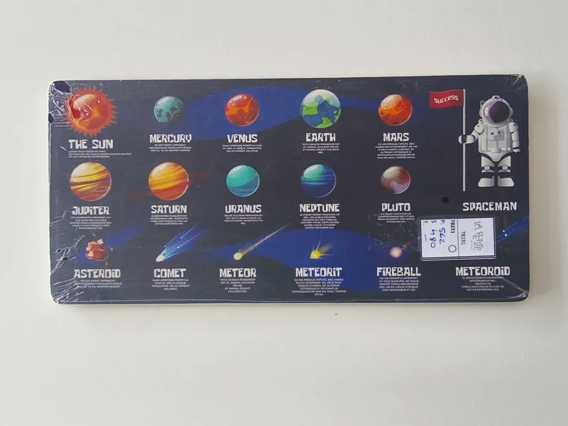 Puzzle. space scene pairing.