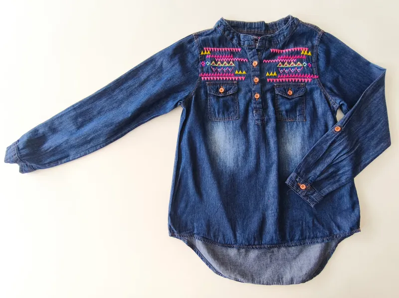 Blusa de jean. limited too. talle 10.