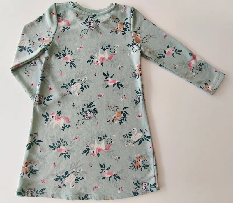 Vestido manga larga. l.o.g.g. talle: 4 - 6.