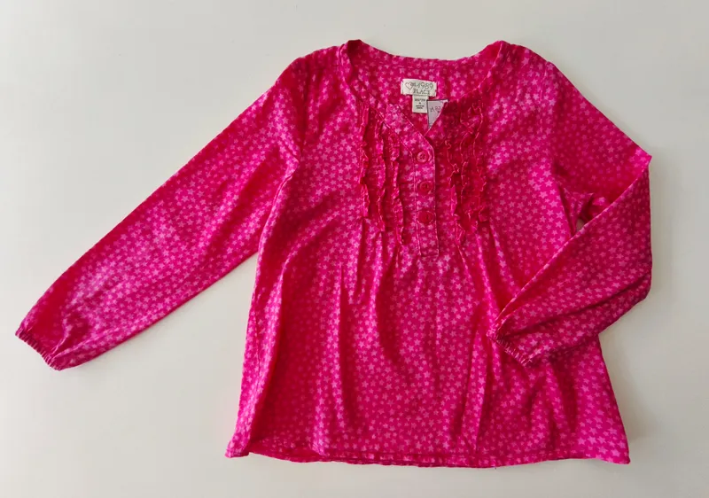 Blusa manga larga. place. talle: 4.
