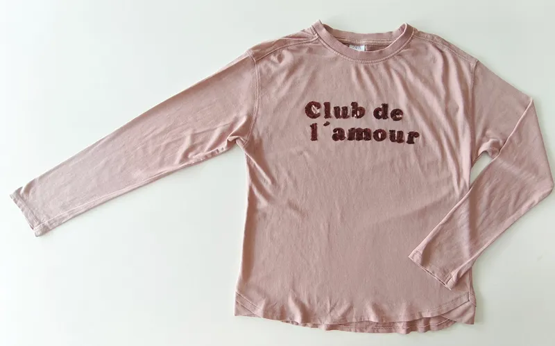Remera manga larga. zara. talle: 11 - 12.