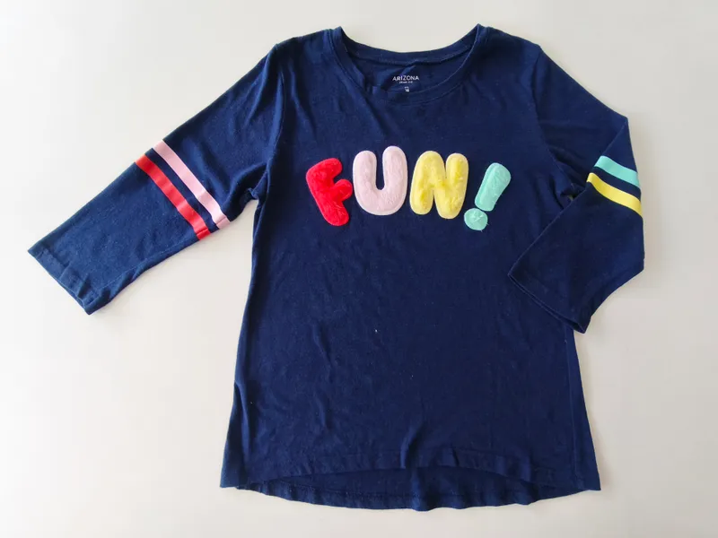 Remera manga 3/4. arizona. talle 16.