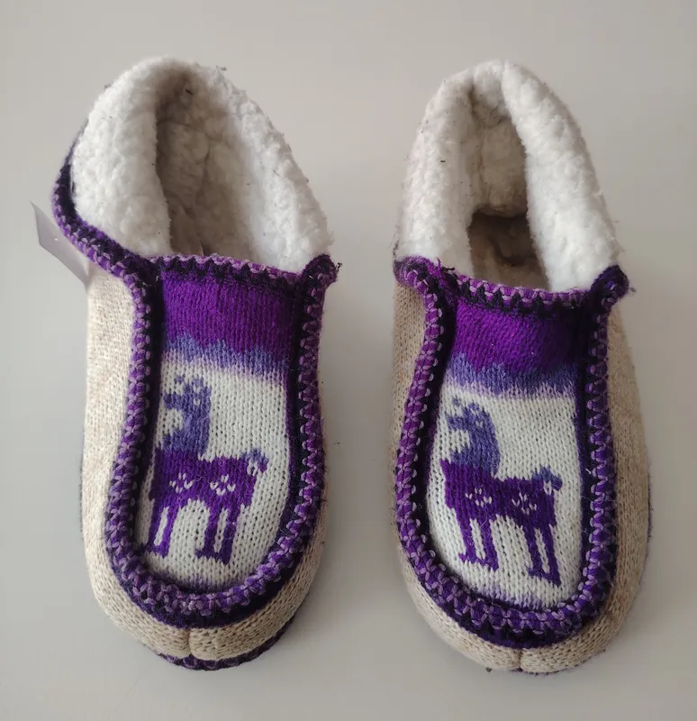 Pantuflas. talle: 37-38.