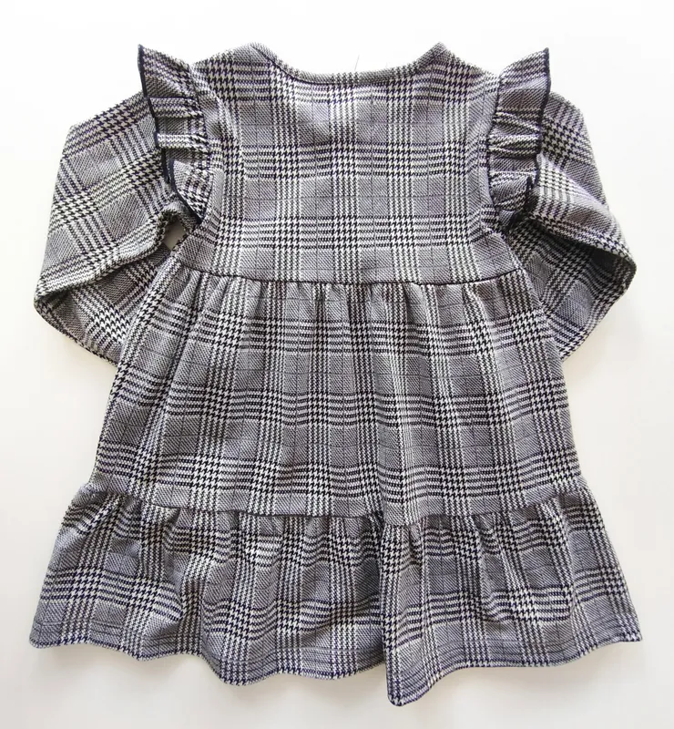 Vestido manga larga. poim. talle 4.