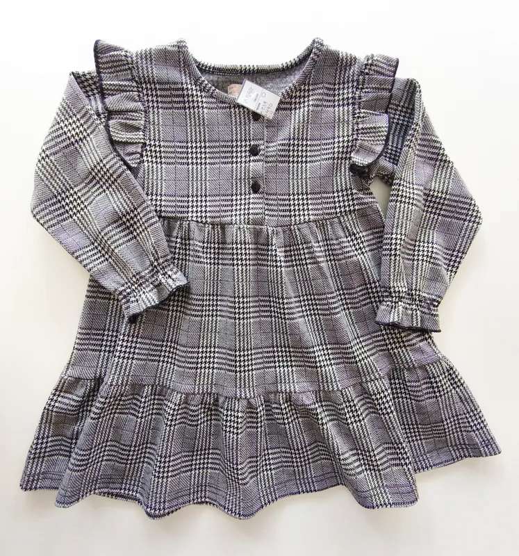 Vestido manga larga. poim. talle 4.