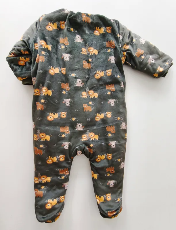 Pijama enterito. teddy boom. talle: 9 - 12 meses.